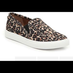Steve Madden cheetah print slip-on sneakers